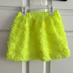 Girls neon tulle skirt Cat & Jack size xs